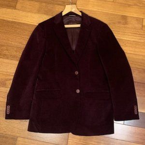 Tommy Hilfiger Suede Burgandy Sports jacket Size 40R